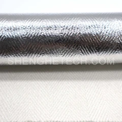 Aluminized aramid fabrics