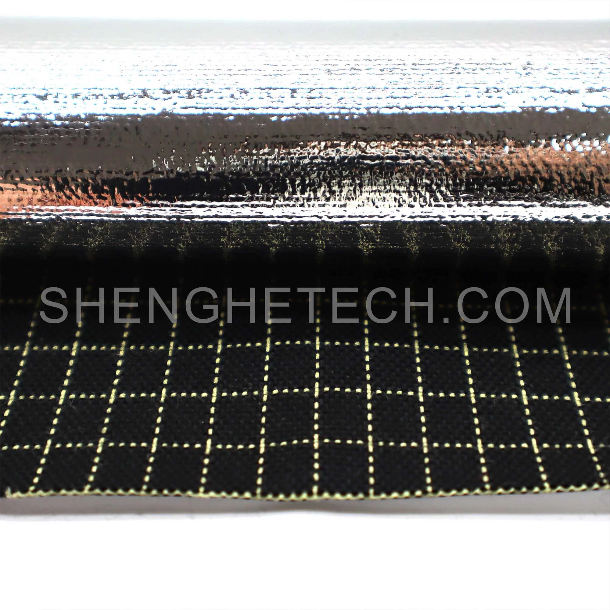 Pre-oxidized aluminum-coated fabrics